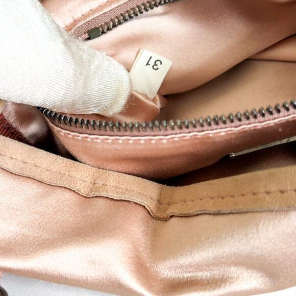 Prada Satin Blush/Champagne Small Bag - Picture 16 of 16